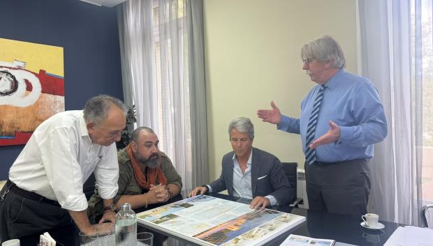 El jurado: Carlos Rubio, Tito Vivas, Marcos Sánchez Foncuenva y Arcadio Gil