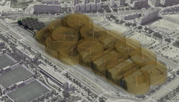 Render de cómo lucirá la Ciudad de la Justicia de Madrid