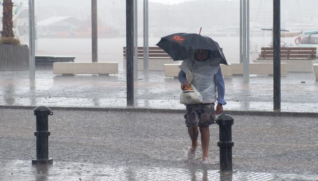 Inundaciones en Ibiza provocadas por el temporal