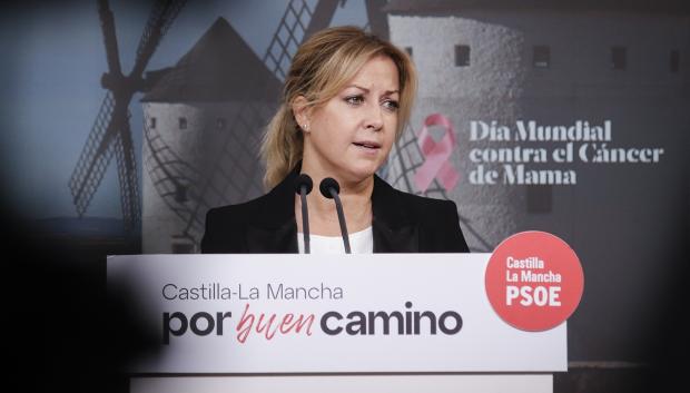 La portavoz del PSOE en las Cortes de C-LM, Ana Isabel Abengózar