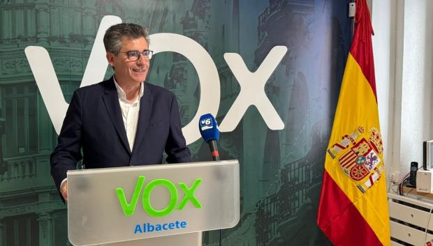 El diputado de Vox en las Cortes de Castilla-La Mancha, Francisco Cobo