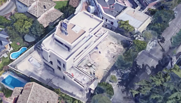 La casa de José Mota en obras
