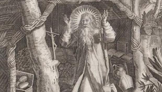 San Arnoul tras renunciar a sus cargos, alrededor de 1680