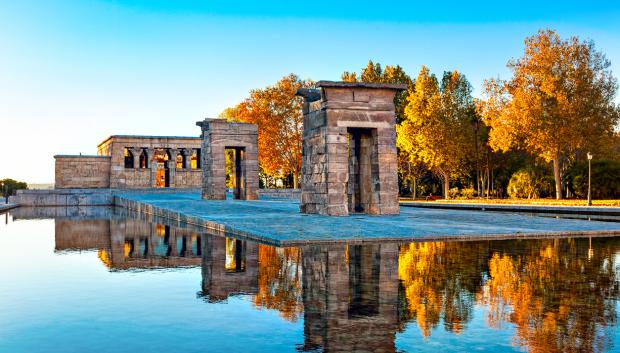 El Templo de Debod en Madrid