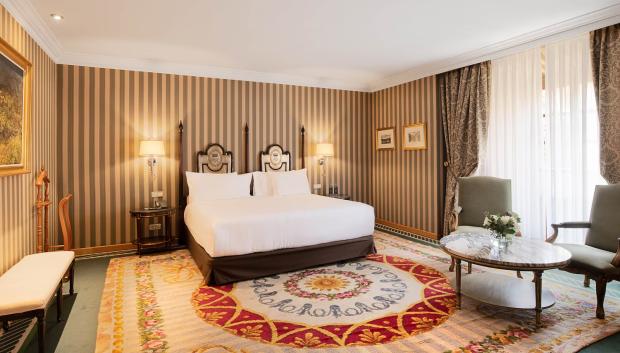 Una de las suites reales del Hotel Reconquista