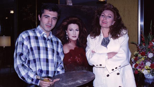 Rocío Jurado fue también una de las figuras que retrató