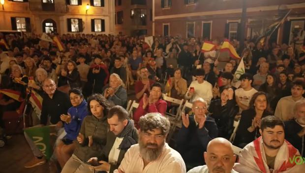 La plaza, a rebosar