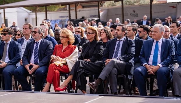 Paco Núñez ha asistido al acto del primer aceite de la nueva campaña de Aceites García de la Cruz