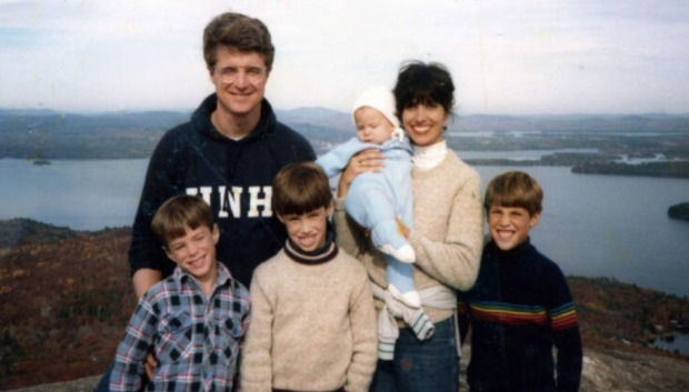 Familia de Diane Foley, con James a la derecha cuando era niño