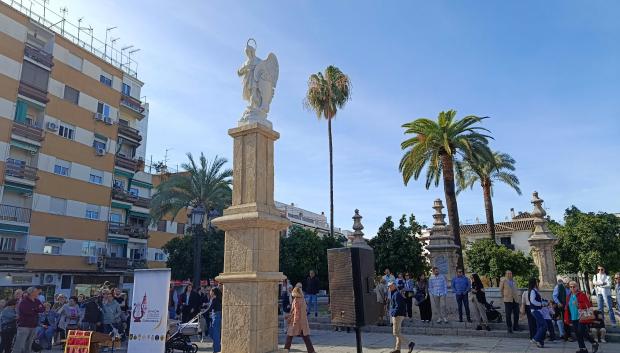 El triunfo de San Rafael, ya restaurado