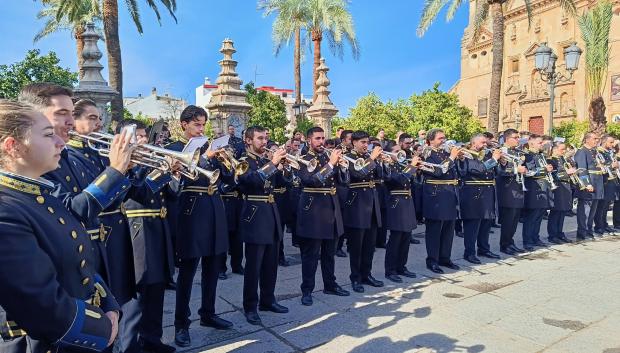 La agrupación musical Nuestro Padre Jesús de la Redención
