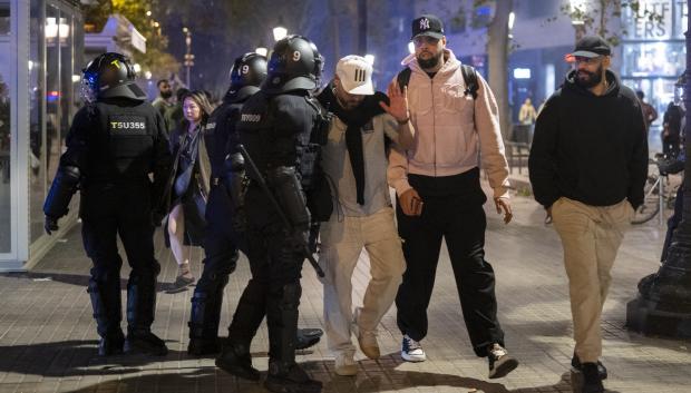 Detenciones en Barcelona este sábado