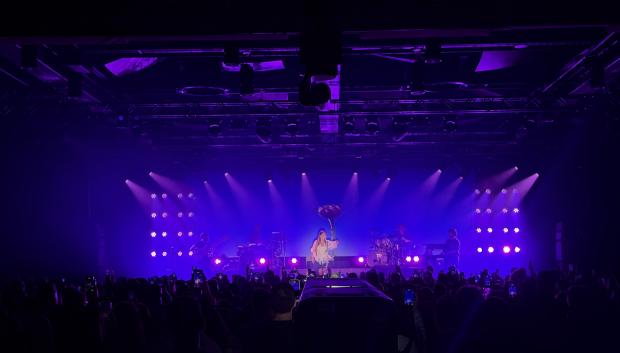 Imagen del concierto celebrado este sábado en el Roig Arena