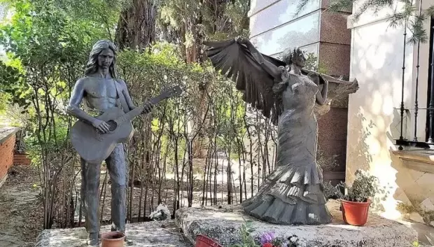 Sepultura de Lola y Antonio Flores
