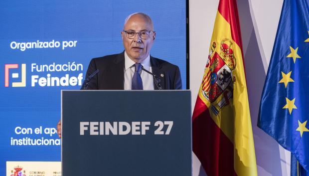 Ángel Olivares, presidente de la Fundación Feindef