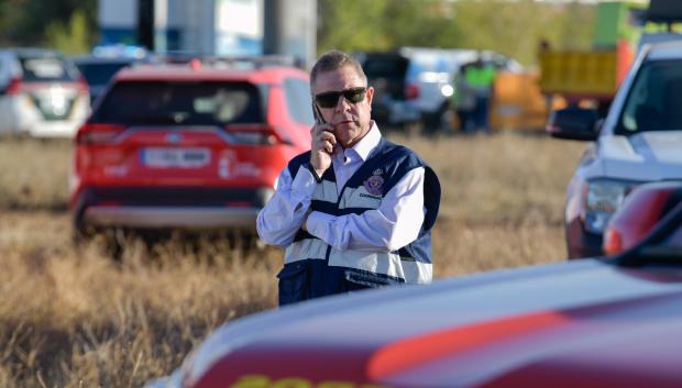El presidente de Castilla-La Mancha, Emiliano García-Page, en el Puesto de Mando Avanzado