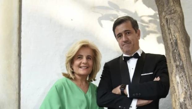 Fátima Báñez y su marido Jesús Alonso