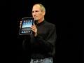 Steve Jobs durante la presentación del primer iPad