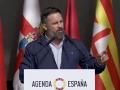 Santiago Abascal durante su discurso de este domingo.