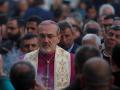 El patriarca latino en Tierra Santa, el franciscano Pierbattista Pizzaballa