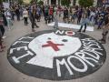 Concentración contra la conocida como 'Ley Mordaza', en Valencia