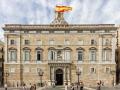 Fachada principal del Palau de la Generalitat de Cataluña