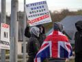Manifestaciones contra el protocolo de Irlanda del Norte piden que se desencadene el artículo 16