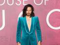 Actor and singer Jared Leto at the World premiere of the film 'House of Gucci' in London Tuesday, Nov. 9, 2021.