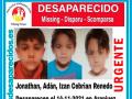 niños desaparecidos