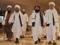 Delegación talibán en Qatar (foto de archivo)