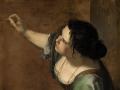 Autorretrato de Artemisia Gentileschi