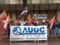 Integrantes de la AUGC de Castilla-La Mancha durante una protesta