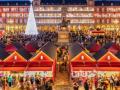 El tradicional mercado de Navidad en la Plaza Mayor de Madrid