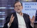 El expresidente del Gobierno Mariano Rajoy, durante su visita a 'El Hormiguero'