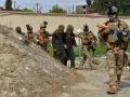 Soldados talibanes en Afganistán