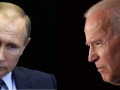 Los presidentes Vladimir Putin y Joe Biden