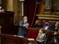 El conseller de Educación, Josep Gonzàlez-Cambray, en el pleno del Parlament en una imagen de archivo
