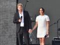 Meghan Markle y el príncipe Harry, durante un evento en Nueva York el pasado mes de septiembre