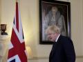 El primer ministro británico, Boris Johnson, en el número 10 de Downing Street