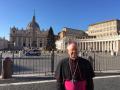 El arzobispo de Santiago, Julián Barrio, en el Vaticano