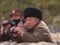 Kim Jog-un asiste a unas maniobras militares