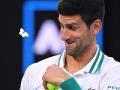 Novak Djokovic durante el pasado Open de Australia