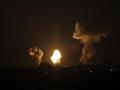 Ataque israelí contra objetivos de Hamás en la Franja de Gaza