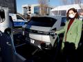 La presidenta de la Comunidad de Madrid, Isabel Díaz Ayuso, inaugura la mayor electrolinera de carga rápida en España para vehículos eléctricos