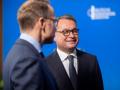 Joachim Nagel, nuevo presidente del Bundesbank, junto a su antecesor, Jens Weidmann