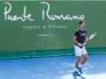 Djokovic entrenando en Marbella el pasado 2 de enero