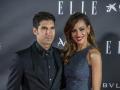Bullfigther Cayetano Rivera Ordoñez and presenter and former miss Eva Gonzalez  at photocall for Elle Style awards 2021 in Seville on Thursday, 28 October 2021.