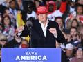 Donald Trump durante un mítin en Florence (Arizona)
