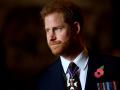 Britain's Prince Harry during the Anzac Day Service of Commemoration and Thanksgiving at WestminsterAbbey, in London, Thursday April 25, 2019