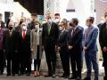 Los reyes de España Felipe VI Letizia visitan el estand de Marruecos mientras inauguran la 42 edición de la Feria Internacional del Turismo (Fitur)